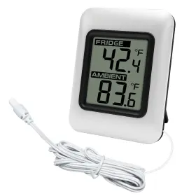 0045 URAGEUXY Digital Refrigerator Thermometer Lcd Wired