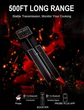 785034494154 URLAFF Mixstick Wireless Meat Thermometer Food #2