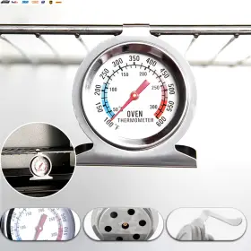 445001812888 USA-VIRALFINDS Steel Oven Cooker Thermometer #3