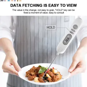 744759263193 USA-VIRALFINDS Rechargeable Food Thermometer Bbq #3