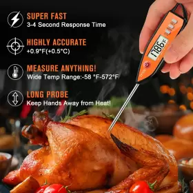 741412215711 VESOGY Accurate Digital Food Thermometer Cooking #2