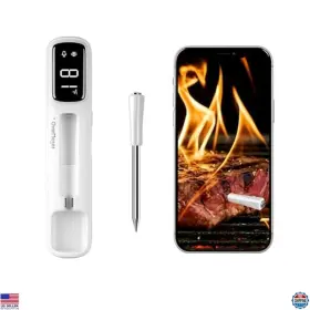 11B-1 VISIT THE CHARMETER STORE Wireless Meat Thermometer Led