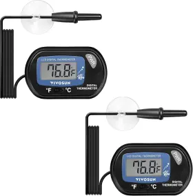 615435164380 VIVOSUN Lcd Digital Aquarium Thermometer Fish
