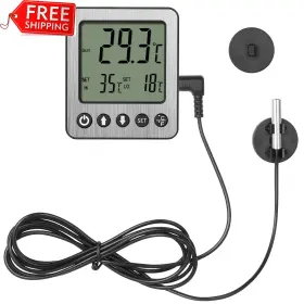 445044587521 VLEJEARI Refrigerator Thermometer Freezer Alarm