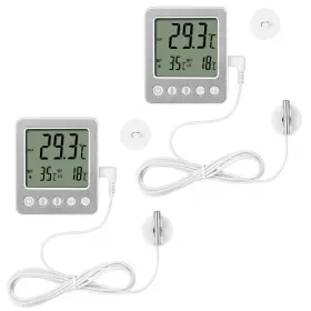 ZZ10E VLEJEARI Refrigerator Thermometer Freezer Alarm Digital
