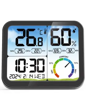 VC6215 VOCOO Digital Thermometer Display Temperature