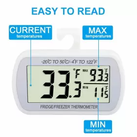 164186965615 VOULOIR Waterproof Refrigerator Fridge Digital #2