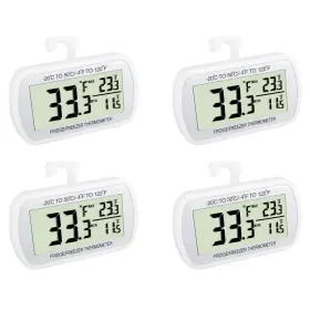 Voul-tm VOULOIR Waterproof Refrigerator Fridge Thermometer