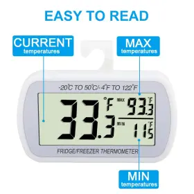 VOUL-TM01 VOULOIR Waterproof Refrigerator Fridge Thermometer #2