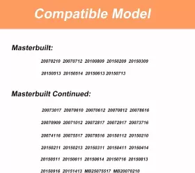 HG0091-MDUS WADEO Thermostat Probe Control Cord Masterbuilt #3