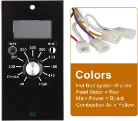 HG0093-MDUS WADEO Pit Boss Pellet Grills Digital Temperature #2