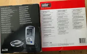 077924074929 WEBER Digital Thermometer Grill Cov #2