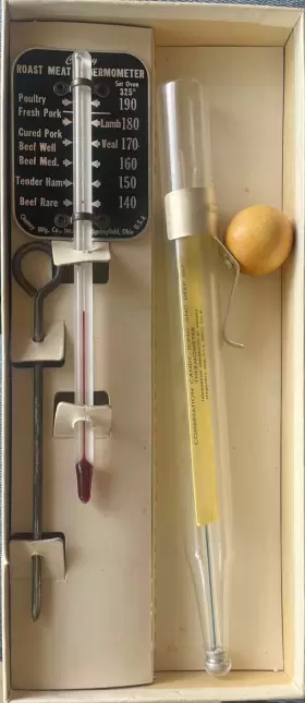 AMP-8001 WESTINGHOUSE Betty Furness Thermometer Set #3