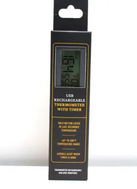 4293400 WILLIAMS-SONOMA Usb Rechargeable Thermometer Timer