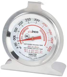 811642006622 WINCO Dial Oven Thermometer Hook Panel Base