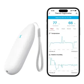 B0BZPHRDNL X-SENSE Wi Fi Smart Hygrometer Humidity Remote
