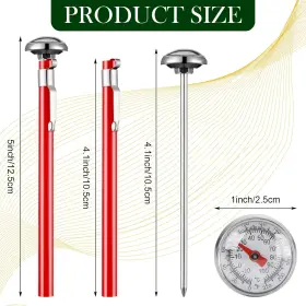 XIL-XUHAL-592 XUHAL Steel Kitchen Thermometer Immediate #2