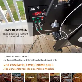 Gmg-prboe YAOAWE High Temperature Meat Probe Gre #3