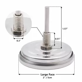 755673727395 YIMING Grill Thermometer Temperature Gauge #2