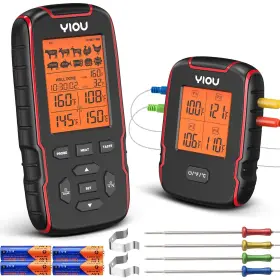 750911740556 YIOU Wireless Meat Thermometer Cooking Digital