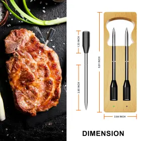 654429945819 YUEHE Smart Wireless Meat Thermometer Ultra Bbq #2