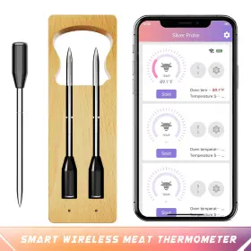 654429945819 YUEHE Smart Wireless Meat Thermometer Ultra Bbq