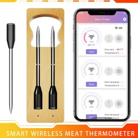 654429945864 YUEHE Smart Wireless Meat Thermometer Ultra Bbq