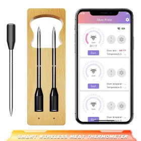 654429946434 YUEHE Smart Wireless Meat Thermometer Ultra