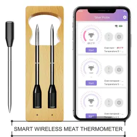 654429946915 YUEHE Smart Wireless Meat Thermometer Ultra