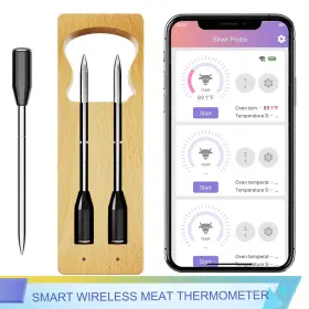 654429947387 YUEHE Smart Wireless Meat Thermometer Ultra