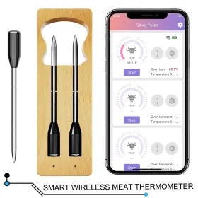 654429947622 YUEHE Smart Wireless Meat Thermometer Ultra