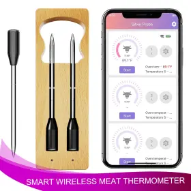 654429947691 YUEHE Smart Wireless Meat Thermometer Ultra
