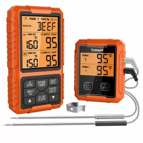 059116646089 YUNBAOIT Wireless Meat Thermometer Bbq Grill