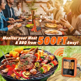 YB9182 YUNBAOIT Wireless Meat Thermometer Digital Remote Food #2