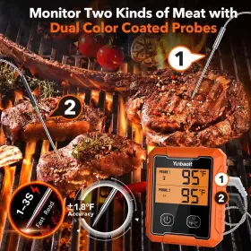 YB9182 YUNBAOIT Wireless Meat Thermometer Digital Remote Food #3