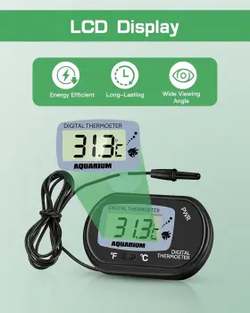 ZDT1-AUX-1 ZACRO Digital Aquarium Thermometer Fish Tank Pack #2