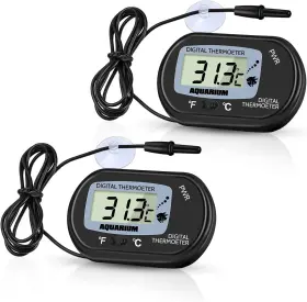 ZDT1D-AUX-1 ZACRO Pack Digital Aquarium Thermometer Fish Tank