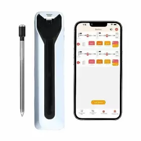 753557210216 ZCSERTGI Wireless Meat Thermometer Bluetooth Ios
