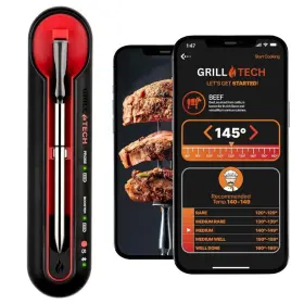 GT-WMT-P1P-BLKR ZULAY KITCHEN Grill Bluetooth Meat Wireless