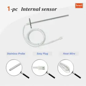 793101189834 ZXDZ Temperature Sensor Probe Camp Chef Pellet #2