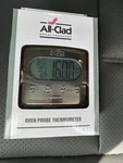 New All Clad Oven Probe Thermometer T223 Lcd Display Sealed. Fixed Price $29.99.