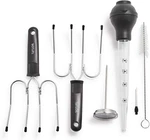 Taylor Roasting Set W/leave-in Meat Thermometer, 2 Lifters, Bulb Baster Injector. Fixed Price $24.99.