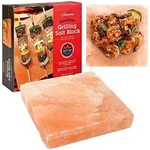 Camerons Himalayan Pink Salt Block 8" X 1.5" Grill Or Chill Great Gift. Fixed Price $39.00.