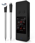 8-sensor Smart Wireless Meat Thermometer With Touchscreen Base & Built-in App. Fixed Price $69.14.