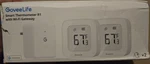 Goveelife Smart Temperature & Humidity Sensor R1 2 Pack Wi-fi Gateway White. Fixed Price $30.00.