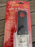 New Stainless Steel Cdn Candy And Deep Fry Ruler Thermometer - Model: Tcg400. Fixed Price $9.79.