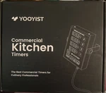 Yooyist Commercial Kitchen Timer Ultra Loud 4 Channel Digital Led New. Fixed Price $29.99.