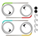 4-pack Meat Temperature Probe Replacement Parts For Masterbuilt 710 Digital Elec. Fixed Price $42.68.