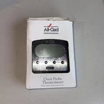 All-clad Oven Probe Portable Digital Lcd Display Cooking Thermometer. Fixed Price $18.00.