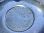 Vintage Sunbeam Sp-3 1950s Controlled Heat Saucepan Deep Fryer Pot Pan Made Usa. Fixed Price $60.00.